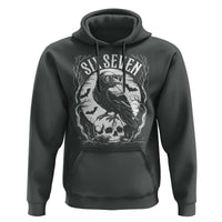 Gothic Raven Brainrot Six Seven Hoodie Gen Z Alpha Gift - Wonder Print Shop