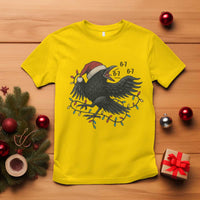 Funny Raven Six Seven Meme T Shirt Christmas Gift For Gen Z - Wonder Print Shop