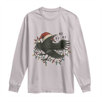 Funny Raven Six Seven Meme Long Sleeve Shirt Christmas Gift For Gen Z - Wonder Print Shop