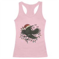 Funny Raven Six Seven Meme Racerback Tank Top Christmas Gift For Gen Z - Wonder Print Shop