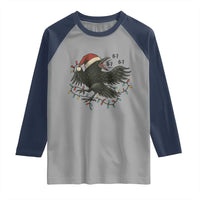 Funny Raven Six Seven Meme Raglan Shirt Christmas Gift For Gen Z - Wonder Print Shop