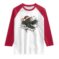 Funny Raven Six Seven Meme Raglan Shirt Christmas Gift For Gen Z - Wonder Print Shop
