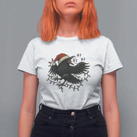 Funny Raven Six Seven Meme T Shirt For Women Christmas Gift For Gen Z - Wonder Print Shop