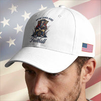 Funny George Washington NE Football Lover Gift Baseball Cap