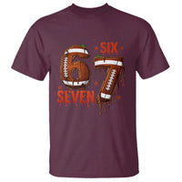 American Football Six Seven Meme T Shirt Funny Gen Z Alpha Gift