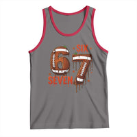 American Football Six Seven Meme Tank Top Funny Gen Z Alpha Gift