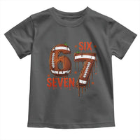 American Football Six Seven Meme Toddler T Shirt Funny Gen Z Alpha Gift