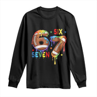 Funny American Football Long Sleeve Shirt 67 Viral Gen Alpha Slang Gift