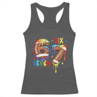 Funny American Football Racerback Tank Top 67 Viral Gen Alpha Slang Gift
