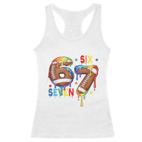 Funny American Football Racerback Tank Top 67 Viral Gen Alpha Slang Gift
