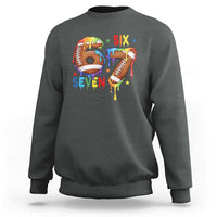 Funny American Football Sweatshirt 67 Viral Gen Alpha Slang Gift