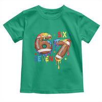 Funny American Football Toddler T Shirt 67 Viral Gen Alpha Slang Gift