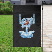 Cool Ice Effect 67 Meme Garden Flag Funny American Football - Wonder Print Shop