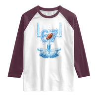 Cool Ice Effect 67 Meme Raglan Shirt Funny American Football - Wonder Print Shop