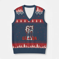 Funny Canada Soccer 67 Meme V-Neck Knit Sweater Vest Canadian Soccer Lovers