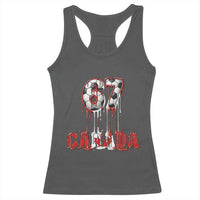 Funny Canada Soccer 67 Meme Racerback Tank Top Canadian Soccer Lovers