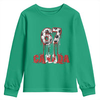 Funny Canada Soccer 67 Meme Youth Sweatshirt Canadian Soccer Lovers