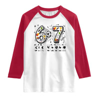 Six Seven Meme Soccer Lover Raglan Shirt Funny Gift For Gen Z