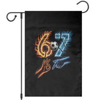Funny Soccer Lover Garden Flag Six Seven Meme Trending Gift