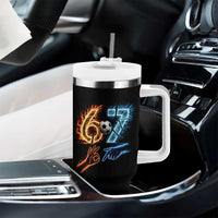 Funny Soccer Lover Tumbler With Handle Six Seven Meme Trending Gift