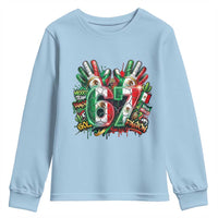 Funny Mexico Soccer Youth Sweatshirt Six Seven Meme Trending Gift