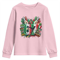 Funny Mexico Soccer Youth Sweatshirt Six Seven Meme Trending Gift