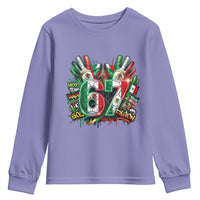 Funny Mexico Soccer Youth Sweatshirt Six Seven Meme Trending Gift