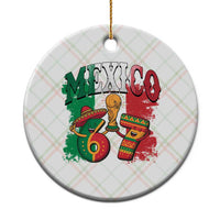 Mexico Soccer Fan Ceramic Ornament Funny 67 Viral Gen Alpha Slang Gift