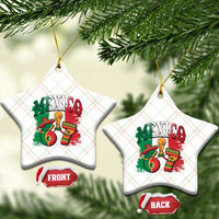 Mexico Soccer Fan Ceramic Ornament Funny 67 Viral Gen Alpha Slang Gift