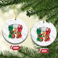 Mexico Soccer Fan Ceramic Ornament Funny 67 Viral Gen Alpha Slang Gift