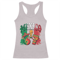 Mexico Soccer Fan Racerback Tank Top Funny 67 Viral Gen Alpha Slang Gift