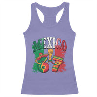 Mexico Soccer Fan Racerback Tank Top Funny 67 Viral Gen Alpha Slang Gift