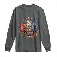 250 Years No Kings Long Sleeve Shirt Patriotic Independence Anniversary