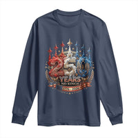 250 Years No Kings Long Sleeve Shirt Patriotic Independence Anniversary