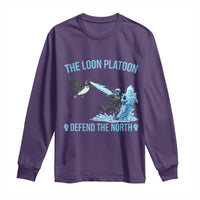 The Loon Platoon Defend The North Long Sleeve Shirt Minnesota Rebel Loon Resist
