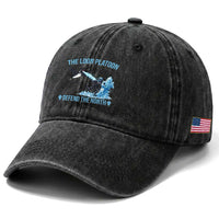 The Loon Platoon Defend The North Washed Cotton Baseball Cap Minnesota Rebel Loon Resist