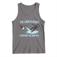 The Loon Platoon Defend The North Tank Top Minnesota State Bird Rebel