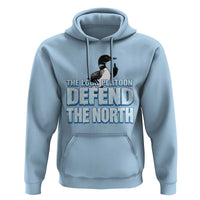 The Loon Platoon Defend The North Hoodie MN State Bird Loon Resistance