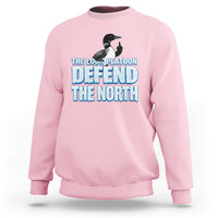 The Loon Platoon Defend The North Sweatshirt MN State Bird Loon Resistance
