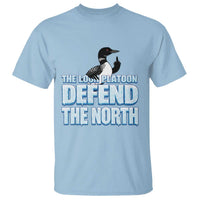 The Loon Platoon Defend The North T Shirt MN State Bird Loon Resistance