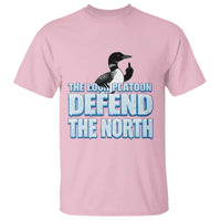 The Loon Platoon Defend The North T Shirt MN State Bird Loon Resistance