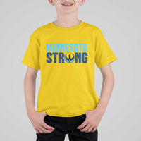 MN State Bird Loon T Shirt For Kid Minnesota Strong Pride
