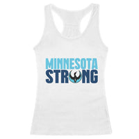MN State Bird Loon Racerback Tank Top Minnesota Strong Pride