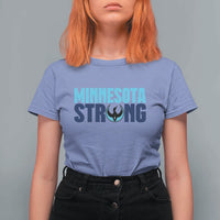 MN State Bird Loon T Shirt For Women Minnesota Strong Pride
