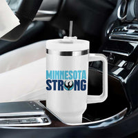 MN State Bird Loon Tumbler With Handle Minnesota Strong Pride