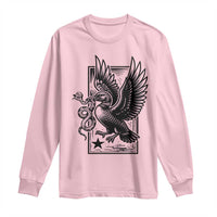 Rebel Loon Takes Down The Snake Long Sleeve Shirt Support MN Anti Ice Movement