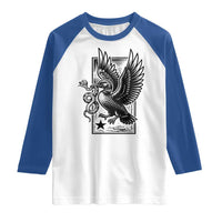 Rebel Loon Takes Down The Snake Raglan Shirt Support MN Anti Ice Movement