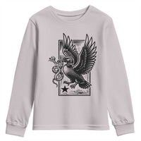 Rebel Loon Takes Down The Snake Youth Sweatshirt Support MN Anti Ice Movement
