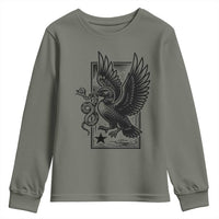 Rebel Loon Takes Down The Snake Youth Sweatshirt Support MN Anti Ice Movement