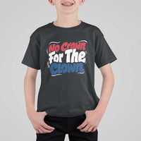 Anti Monarchy Political T Shirt For Kid No Crown For A Clown